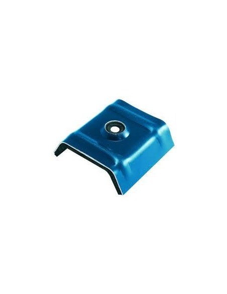 1 x Kaapelikiinnike ALUMIINI/TIIVISTE P50X33X12 RAL5008 harmaansininen