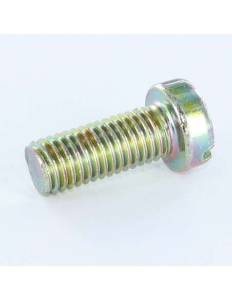 1 x Metalliruuvit Lieriöpää Halkaistu M8X12 Dikromattu