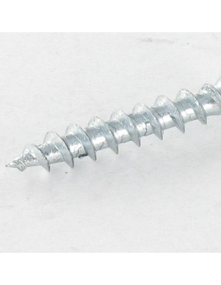 1 x Ruuvi Kohteesta RAUTATAVARAT/PVC uppokantainen Phillips 4,2 x 25 Sinkitty teräs