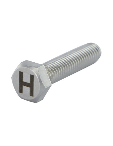 1 x Metalliruuvit Kuusiopää TH 8x35 Ruostumaton...