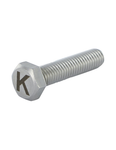 1 x Metalliruuvit Kuusiopää TH 8x35 Ruostumaton...
