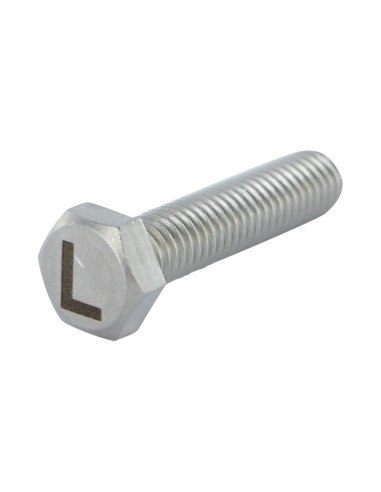 1 x Metalliruuvit Kuusiopää TH 8x35 Ruostumaton...