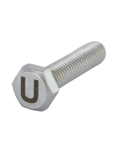 1 x Metalliruuvit Kuusiopää TH 8x35 Ruostumaton...