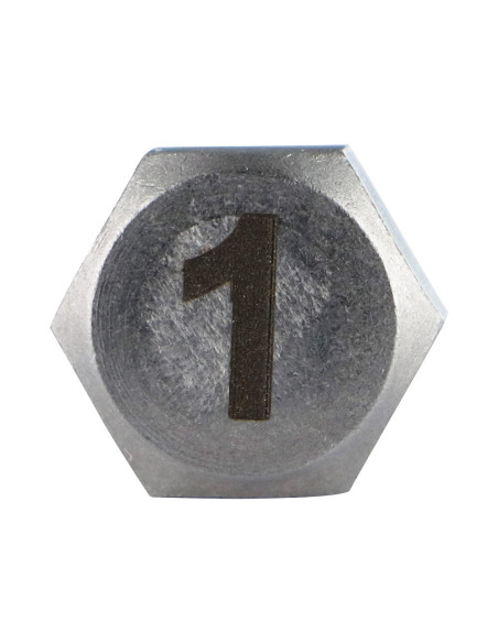 1 x Metalliruuvit Kuusiopää TH 8x35 Ruostumaton teräs A4 Kaiverrus KUVA 1