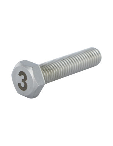 1 x Metalliruuvit Kuusiopää TH 8x35 Ruostumaton...