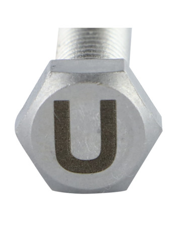 1 x Metalliruuvit Kuusiopää TH 8x35 Ruostumaton...