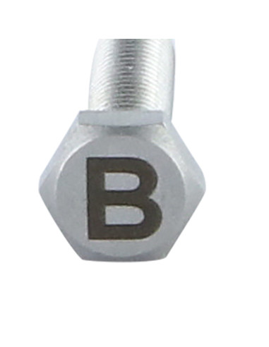 1 x Metalliruuvit Kuusiopää TH 8x35 Ruostumaton...