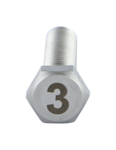 1 x Metalliruuvit Kuusiopää TH 8x35 Ruostumaton...
