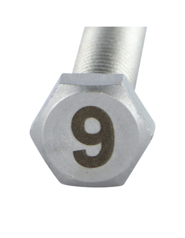 1 x Metalliruuvit Kuusiopää TH 8x35 Ruostumaton...
