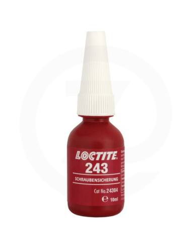 1 x Lukitus kierre keskilujuus 10 ml LOCTITE 243