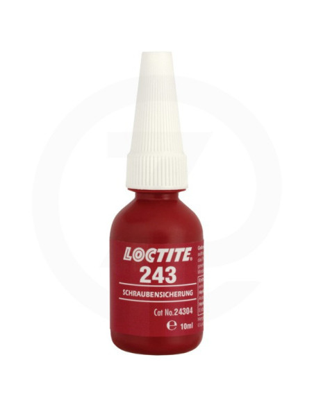 1 x Lukitus kierre keskilujuus 10 ml LOCTITE 243