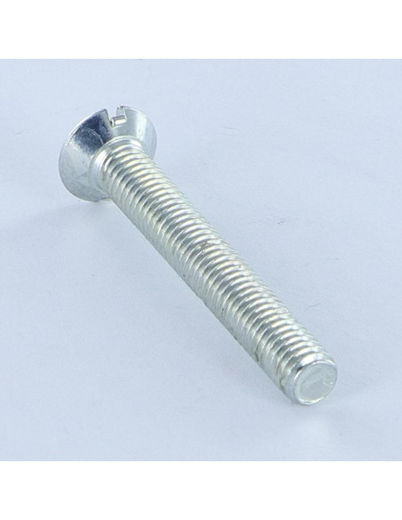 1 x Metalliruuvit uppokantainen Halkaistu M1.6x4 Raakateräs mikroruuvi