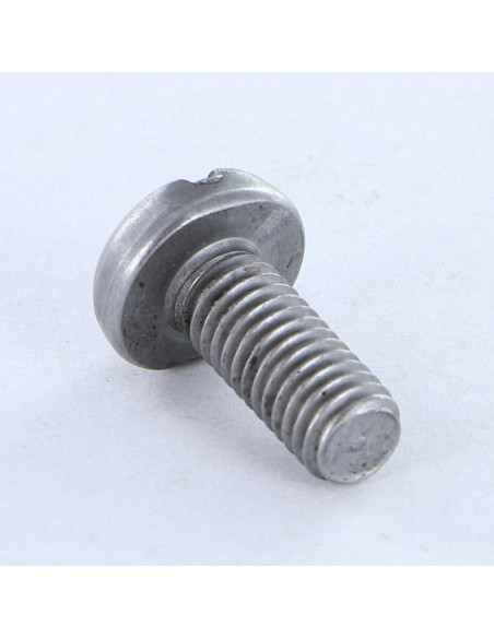 1 x Metalliruuvit Suuri kupumainen lieriöpää Halkaistu M3X18 Raakateräs mikroruuvi