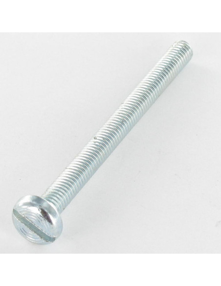 1 x Metalliruuvit leveä kupukantainen Halkaistu M2.5x3 Sinkitty teräs mikroruuvi