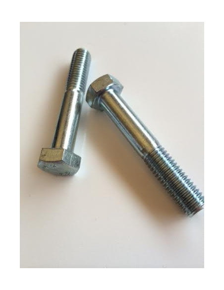 1 x "Pultin runko Kuusiopää TH M16X160 Luokka 6.8 Sinkitty teräs