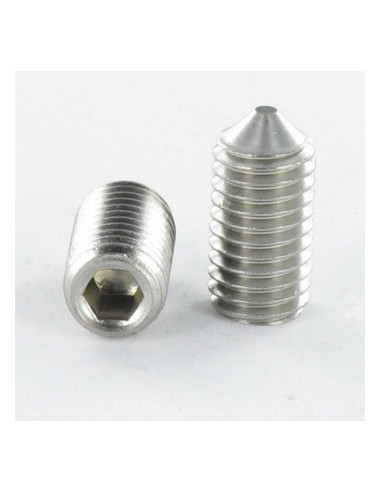 1 x Metalliruuvit Päätön kuusiokoloruuvi (sthc...