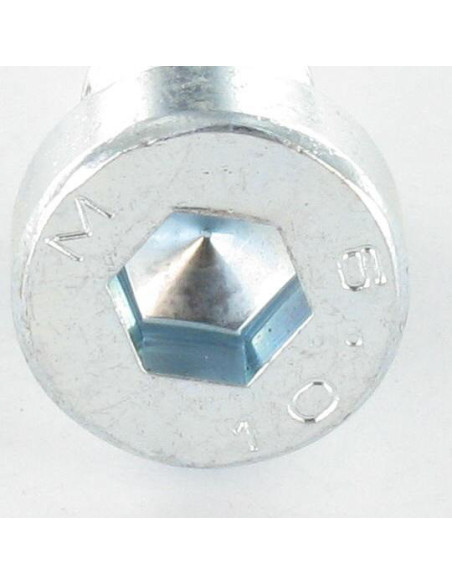 1 x Metalliruuvit "Lieriömäinen kuusiokoloruuvi Matala pää M10X20 Kokonaan kierteytetty Avain 7 HC7 Luokka 8.8