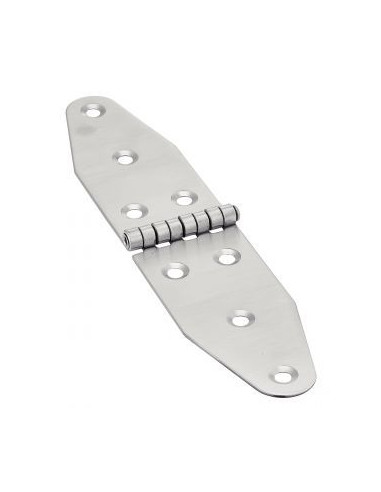 1 x Sarana Kaksois Soikea 8 reikää Ruostumaton...