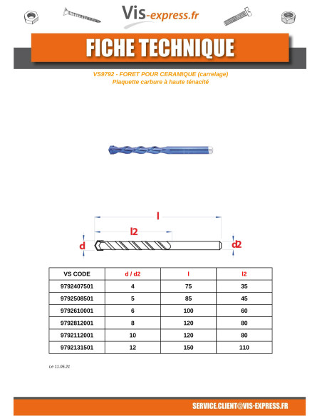 1 x Keraamipora 12x150