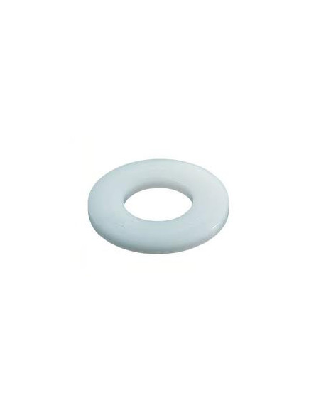 1 x Aluslevy Litteä luonnollinen nylon M2X4.5X0.3
