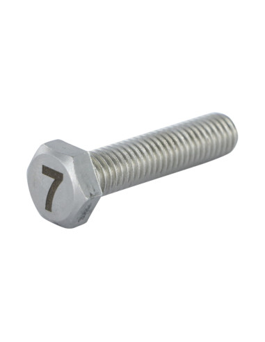 1 x Metalliruuvit Kuusiopää TH 8x35 Ruostumaton...