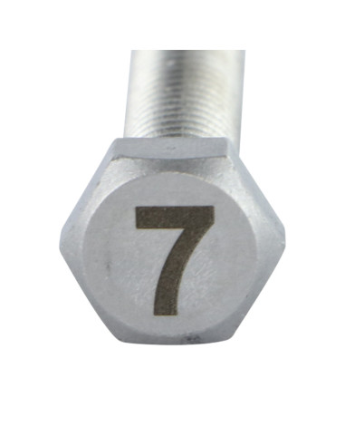 1 x Metalliruuvit Kuusiopää TH 8x35 Ruostumaton...