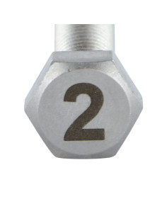 Metalliruuvit Kuusiopää TH 8x35 Ruostumaton teräs A4... 2