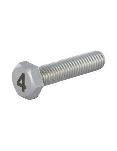 Metalliruuvit Kuusiopää TH 8x35 Ruostumaton teräs A4...