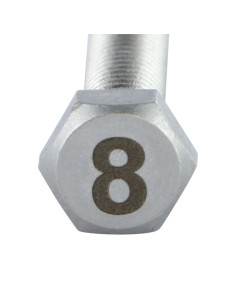 Metalliruuvit Kuusiopää TH 8x35 Ruostumaton teräs A4... 2