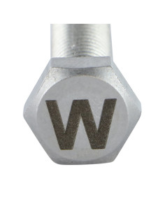 Metalliruuvit Kuusiopää TH 8x35 Ruostumaton teräs A4... 2
