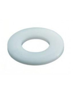 Aluslevy Litteä luonnollinen nylon M5X11X2.4