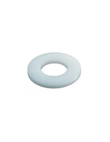 1 x Aluslevy Litteä luonnollinen nylon M5X11X2.4