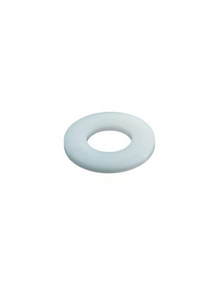 1 x Aluslevy Litteä luonnollinen nylon M5X11X2.4