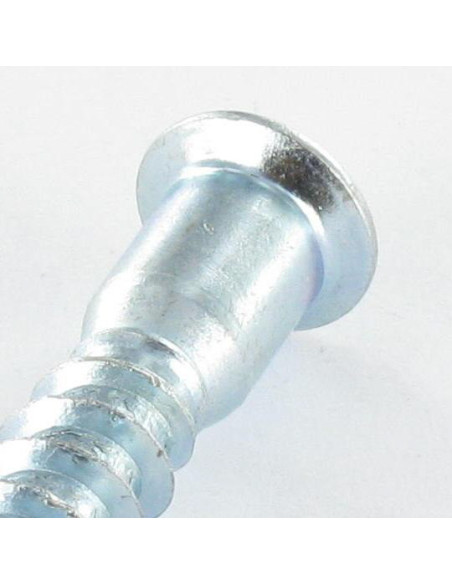 1 x "Kasausruuvi uppokantainen TORX 7x50 SS Uritettu Sinkitty teräs TORX T20