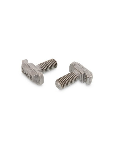 1 x Metalliruuvit Suorakulmainen pää 14 x 33,7 x 10,5 M10X50 T40/22 Ruostumaton teräs A4