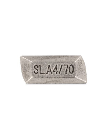 1 x Metalliruuvit Suorakulmainen pää 14 x 33,7 x 10,5 M10X50 T40/22 Ruostumaton teräs A4