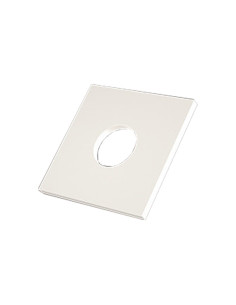 Aluslevy Neliönmuotoinen luonnollinen nylon M10X30X3