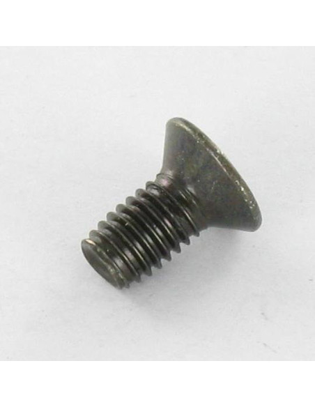 1 x Itsekierteittävä ruuvi uppokantainen M5X10 Pozi PZ10 Musta sinkitty teräs