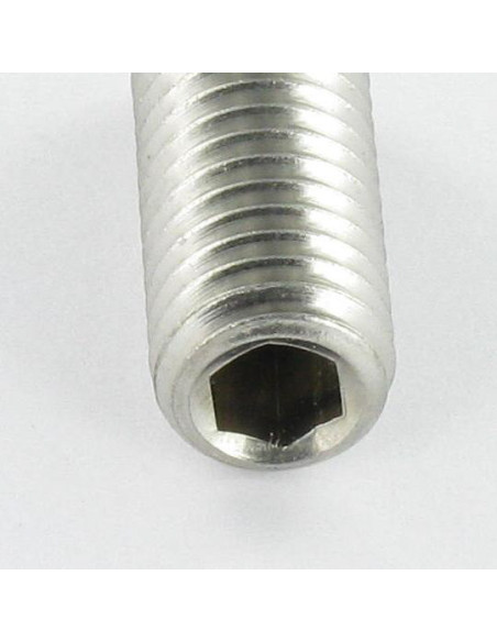 1 x Metalliruuvit Ruostumaton teräs A2 Päätön kuusiokoloruuvi (sthc / sans tête six pans creux) 3 HC1 M2.5X8 Litteä