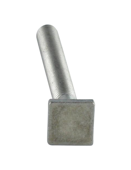 1 x Metalliruuvit Neliöpää M6X20 9,5 x 9,5 x 2 Sinkitty teräs