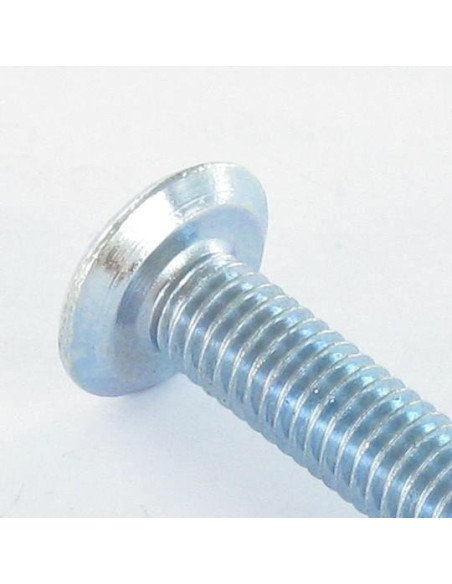 1 x Metalliruuvit litteällä päällä Pozi M6X70 Pää Kartioleikkauksen muotoinen Sinkitty teräs