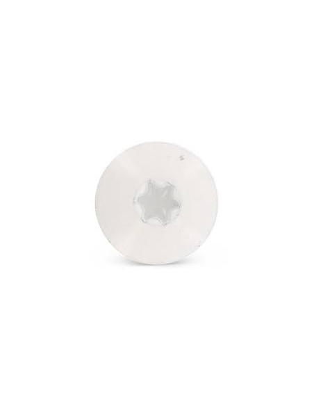 1 x Julkisivuruuvi TORX T20 4,8x32 Pään halkaisija: 12.3 Ruostumaton teräs A2 RAL 9001 kerma