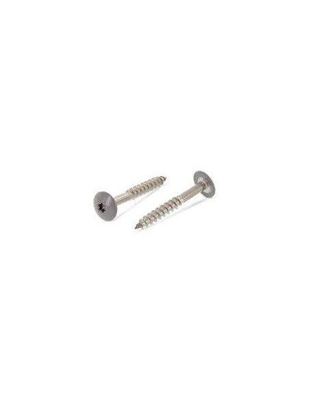 1 x Julkisivuruuvi TORX T20 4,8x38 Pään halkaisija: 12.3 Ruostumaton teräs A2 RAL7037