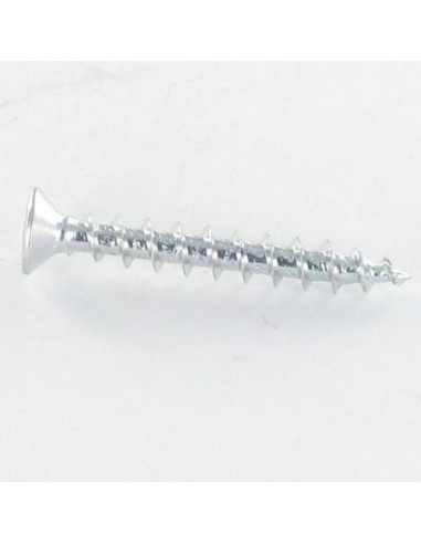 1 x PVC-ruuvi Kupumainen uppokanta Phillips 4,3...