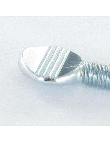 1 x Ruuvi VIULU M5X10 Sinkitty teräs