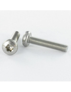 Metalliruuvit leveä kupukantainen TORX T25 M5X20 Sinkitty...