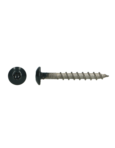1 x Ruuvi Sarana 4,5x35 TORX T20 Ruostumaton teräs A4 RAL 7016 antrasiitinharmaa
