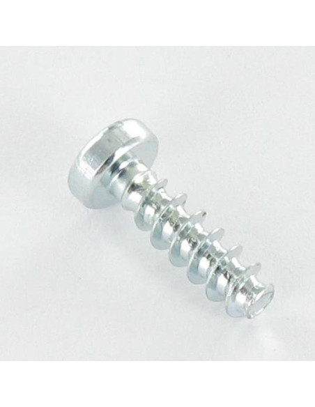 1 x PVC-ruuvi Kupumainen lieriöpää Pozi PZ10 4X10 Sinkitty teräs