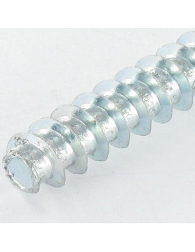1 x PVC-ruuvi Lieriöpää Pozi 6X29 Kierre 40...