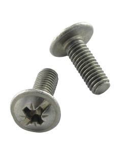 Metalliruuvit "Kupolipultti POZI ja halkaistu 6X16...
